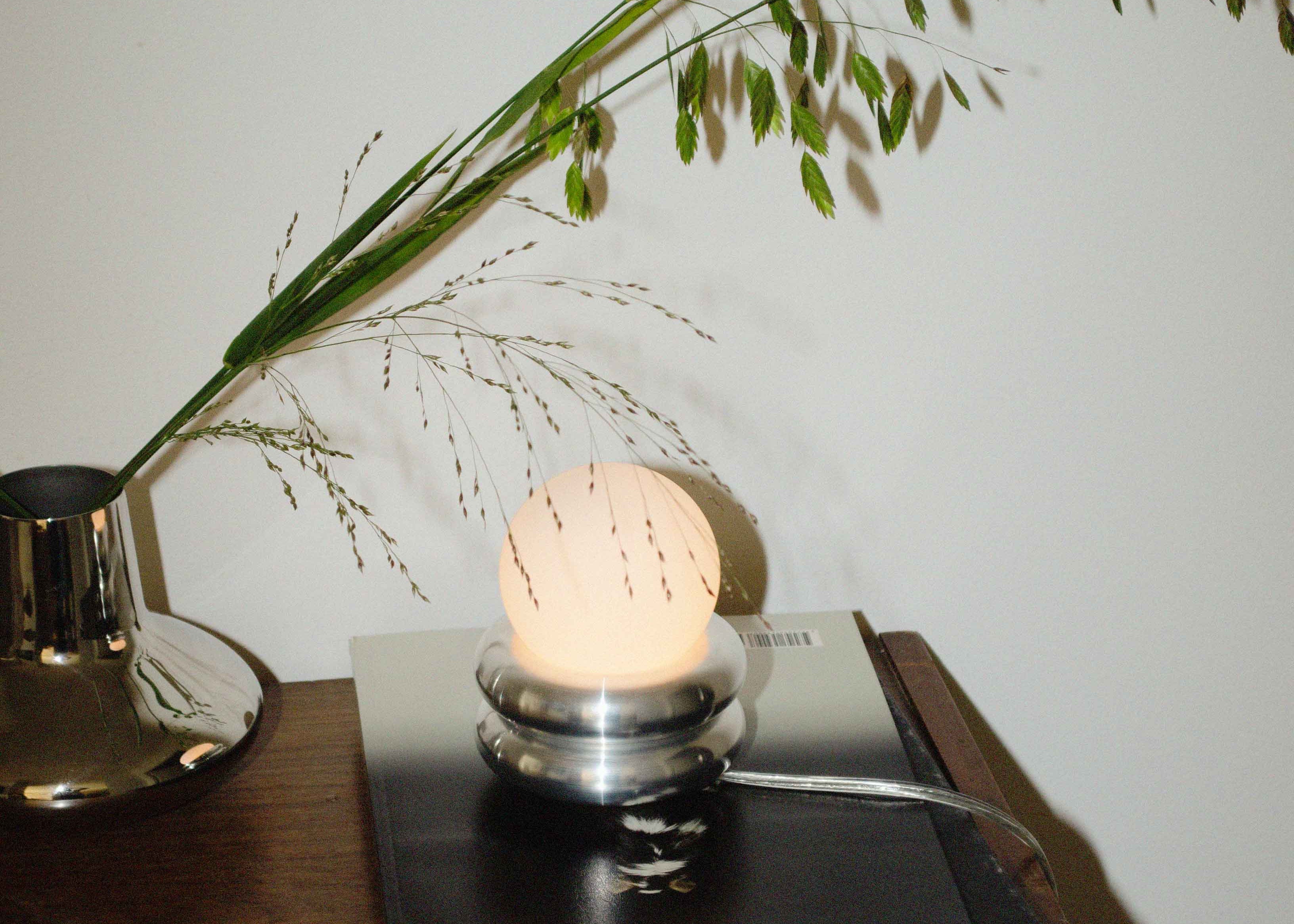 05 donut table/wall lamp - silver